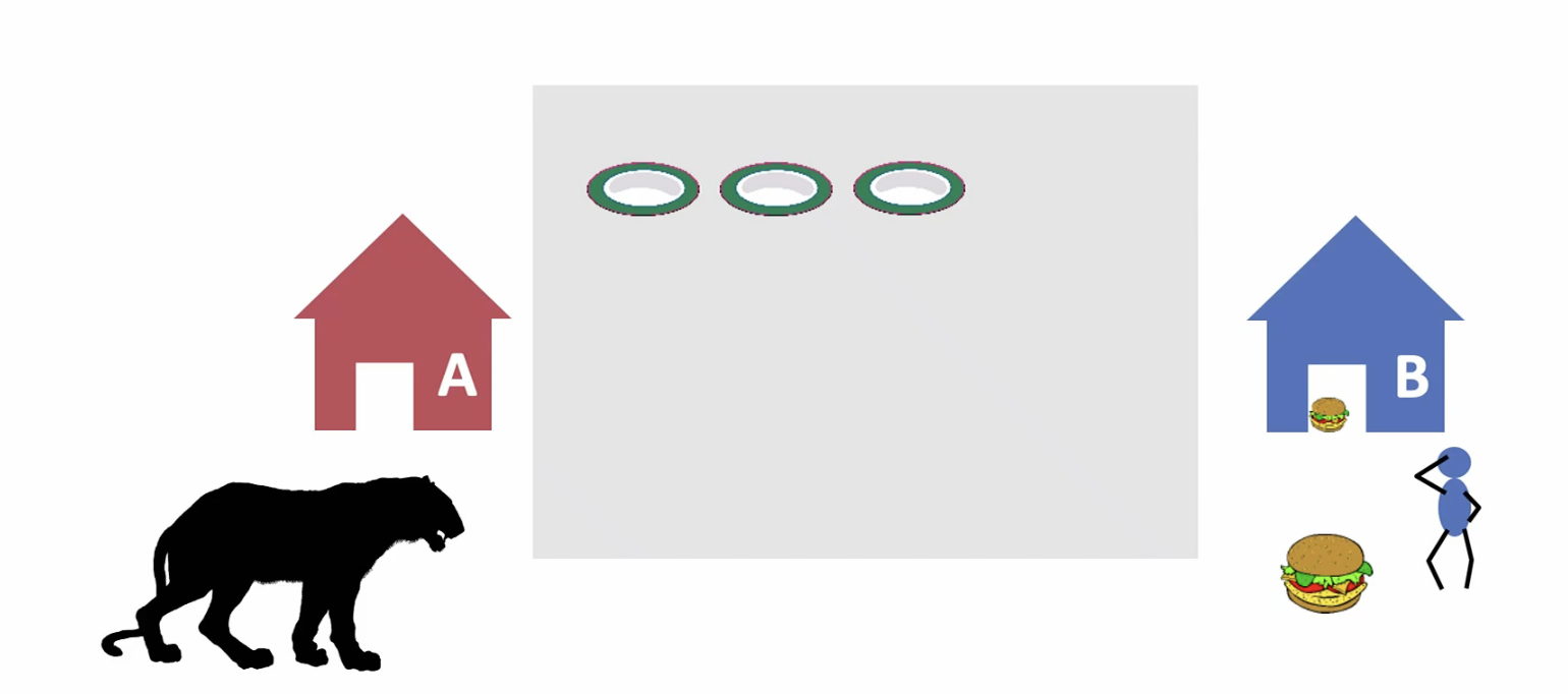 Zookeeper Bob feeding Tiger Alice